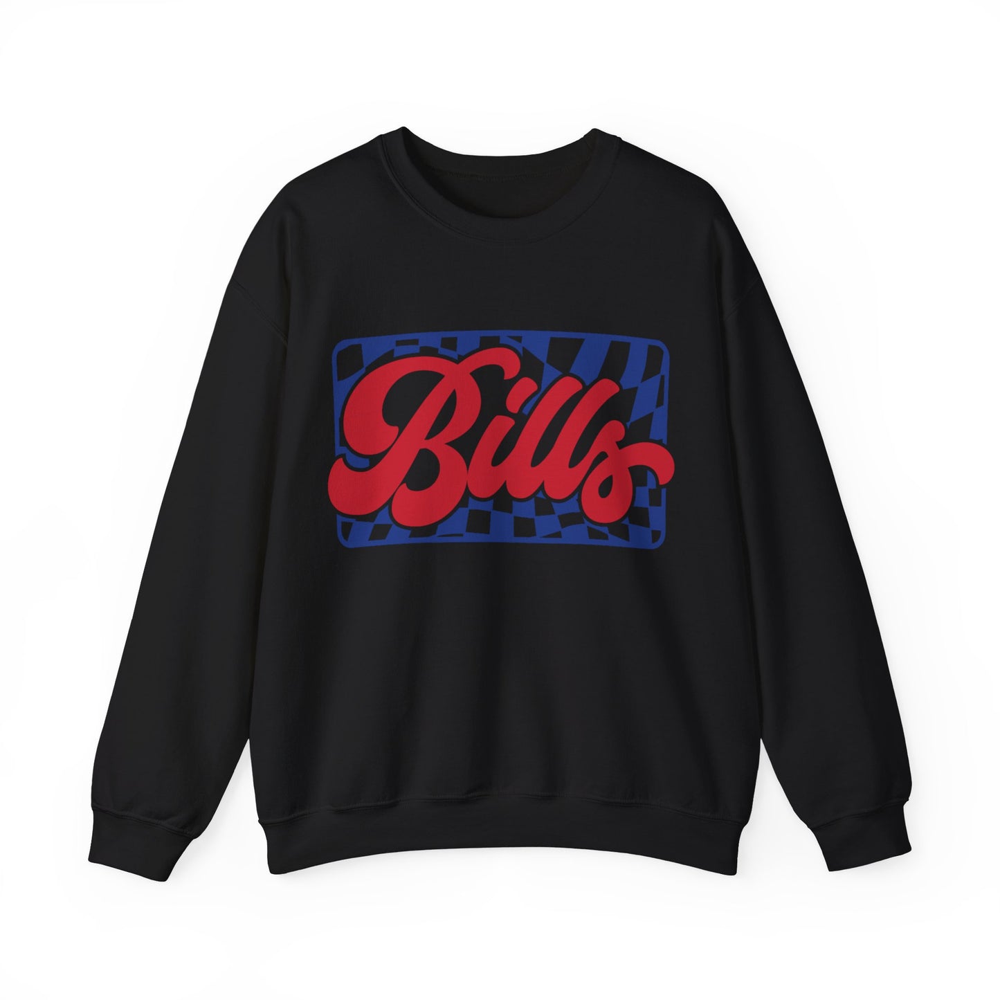 CHECKERED BILLS GAMEDAY CREWNECK SWEATSHIRT