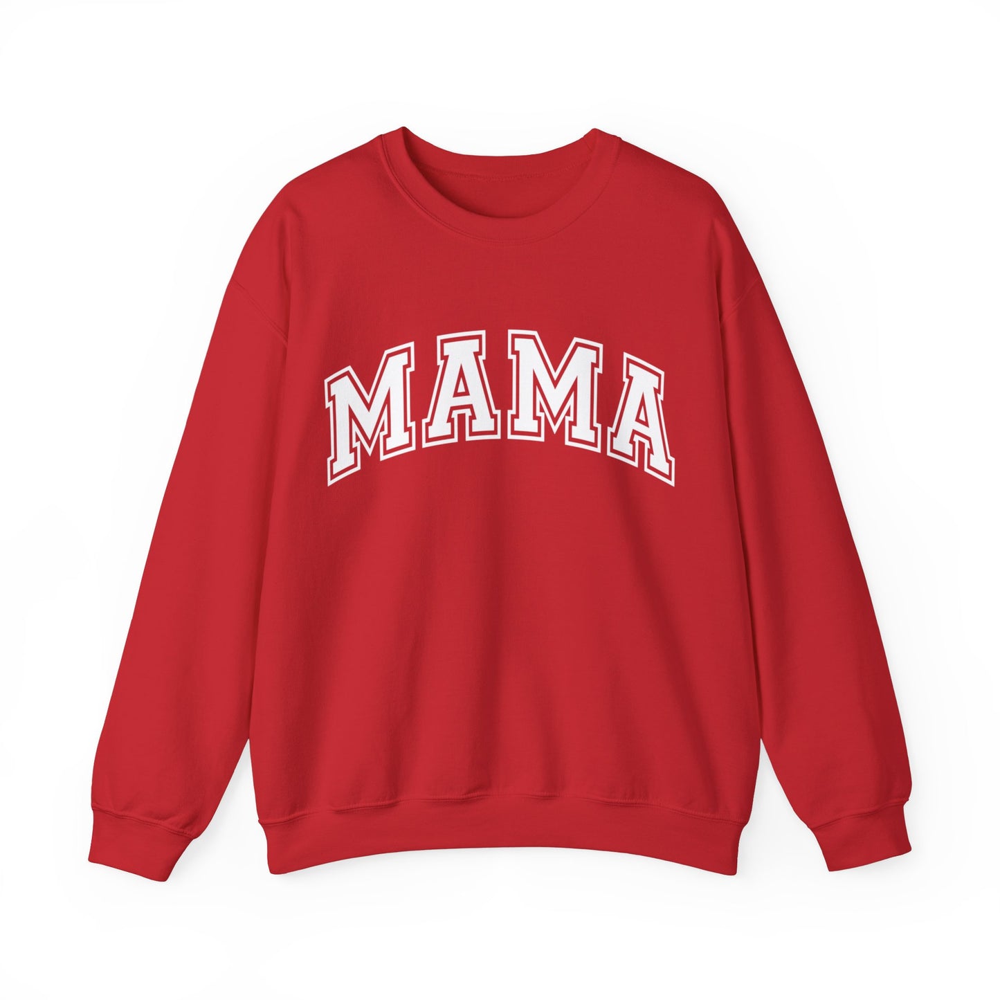 MAMA VARSITY CREWNECK SWEATSHIRT