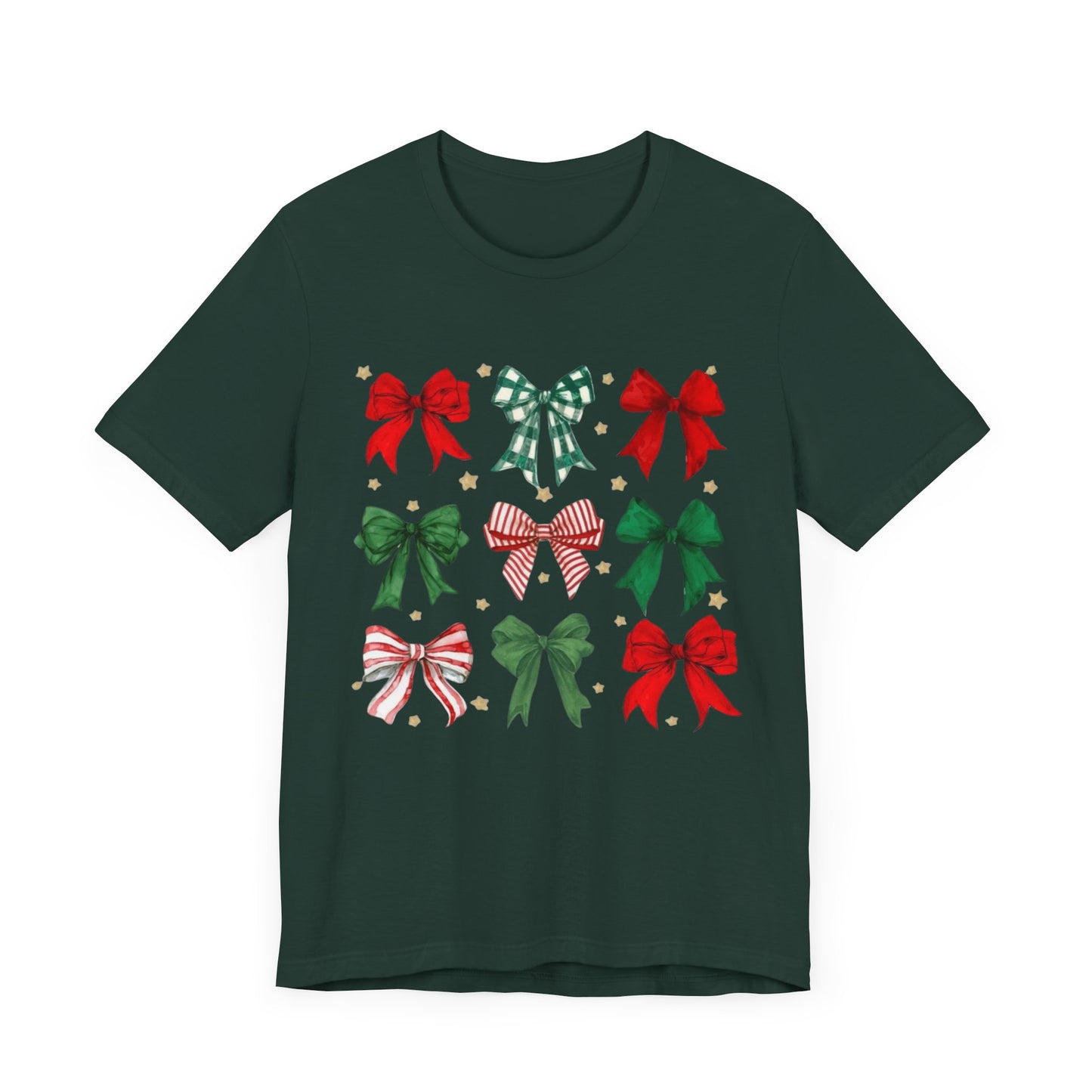 HOLIDAY BOWS CHRISTMAS GRAPHIC TEE
