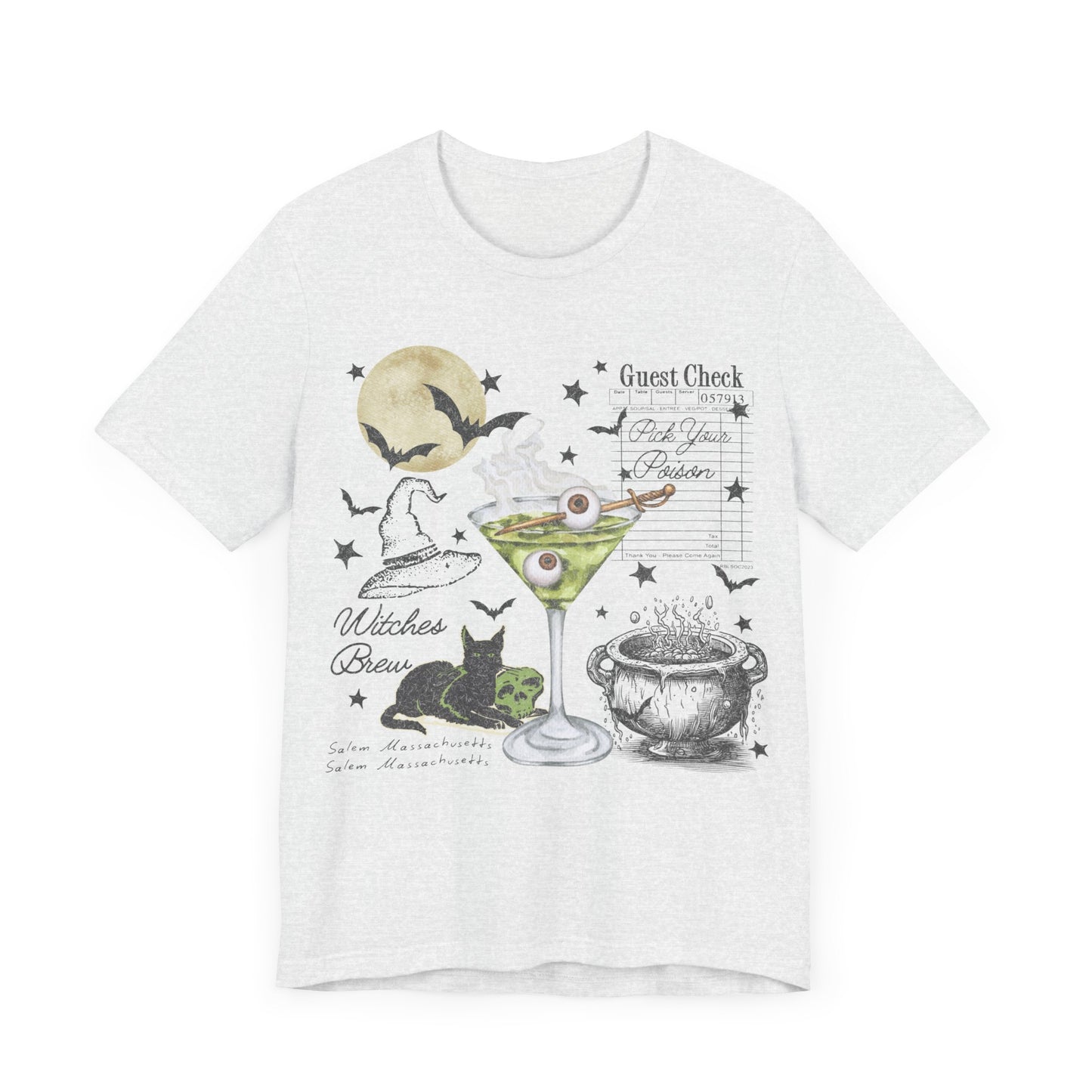 PICK YOUR POISON HALLOWEEN GRAPHIC TEE