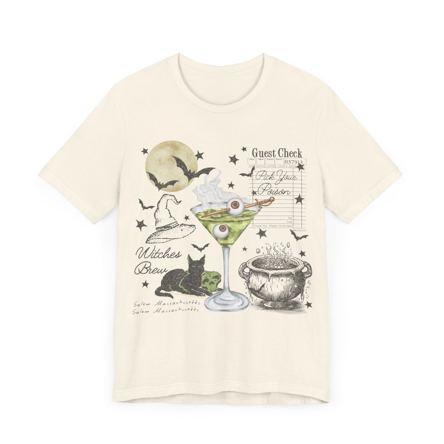 PICK YOUR POISON HALLOWEEN GRAPHIC TEE