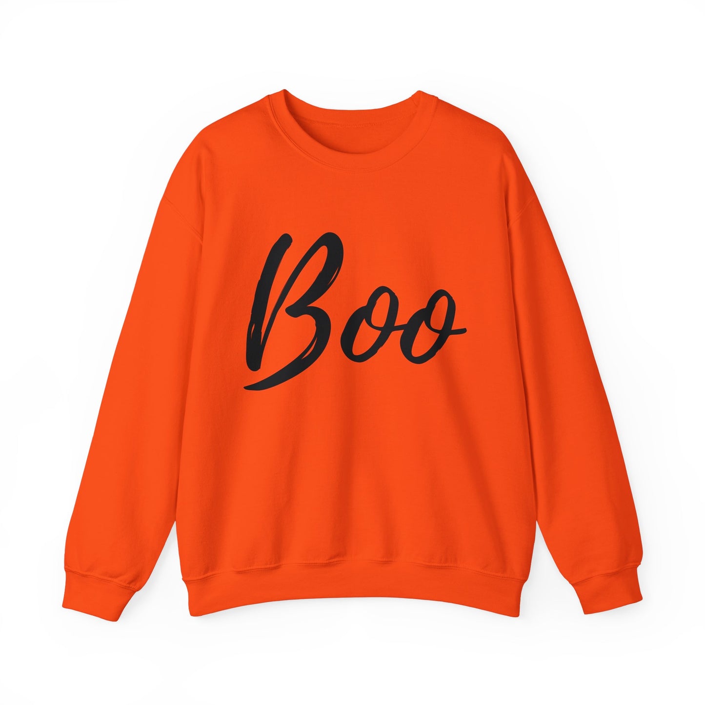 BOO HALLOWEEN CREWNECK SWEATSHIRT