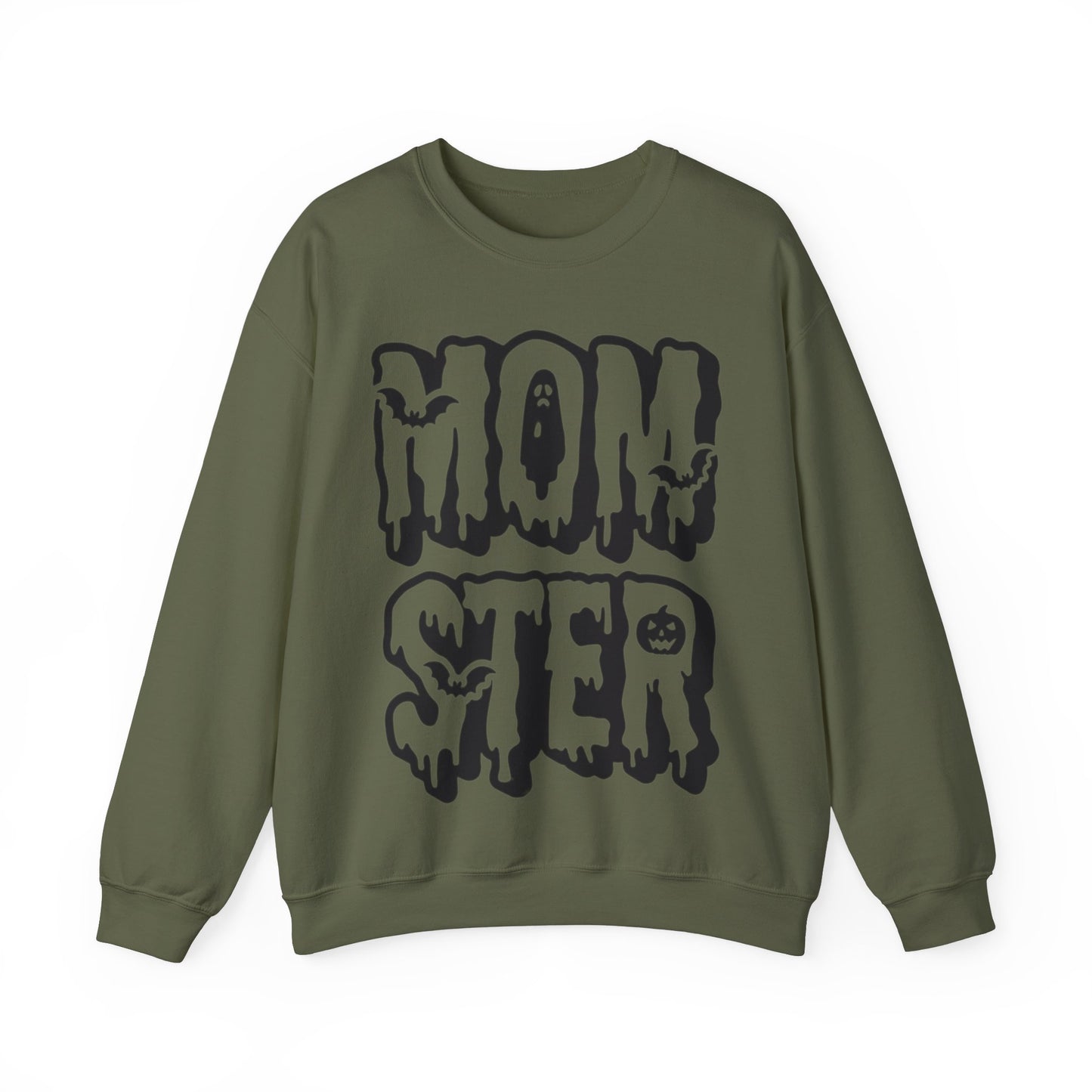 MOMSTER HALLOWEEN CREWNECK SWEATSHIRT