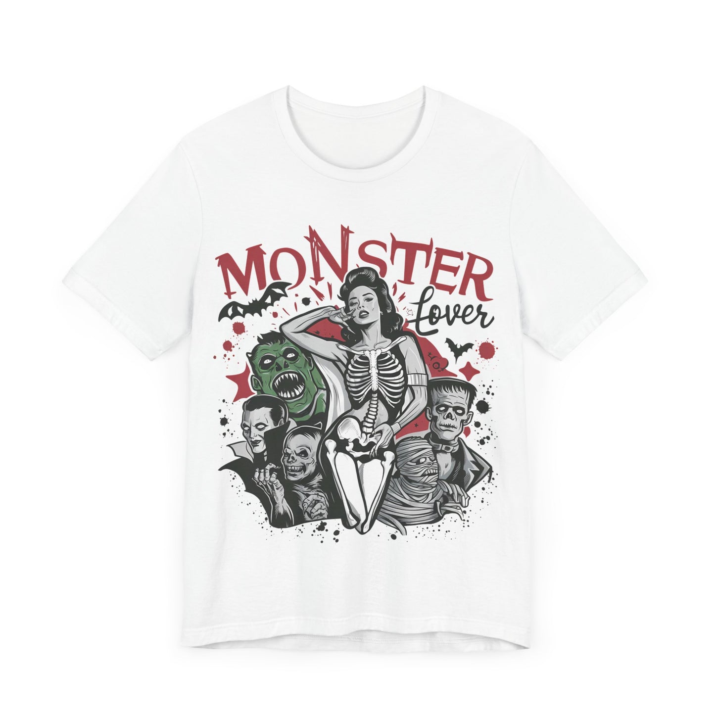 MONSTER LOVER HALLOWEEN GRAPHIC TEE