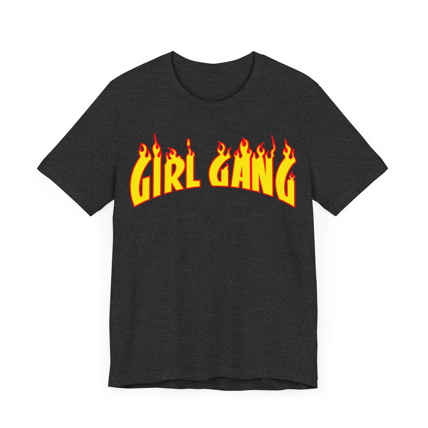 GIRL GANG FLAME GRAPHIC TEE