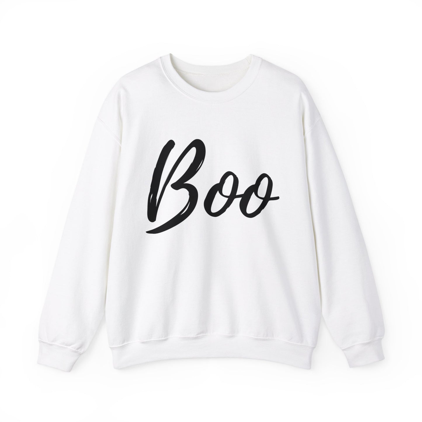 BOO HALLOWEEN CREWNECK SWEATSHIRT