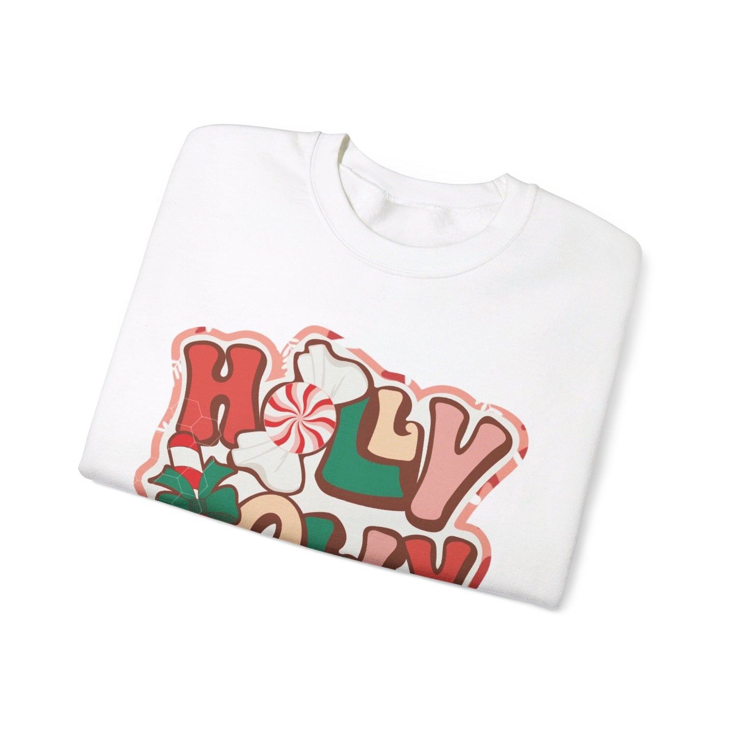 HOLLY JOLLY VIBES CREWNECK SWEATSHIRT