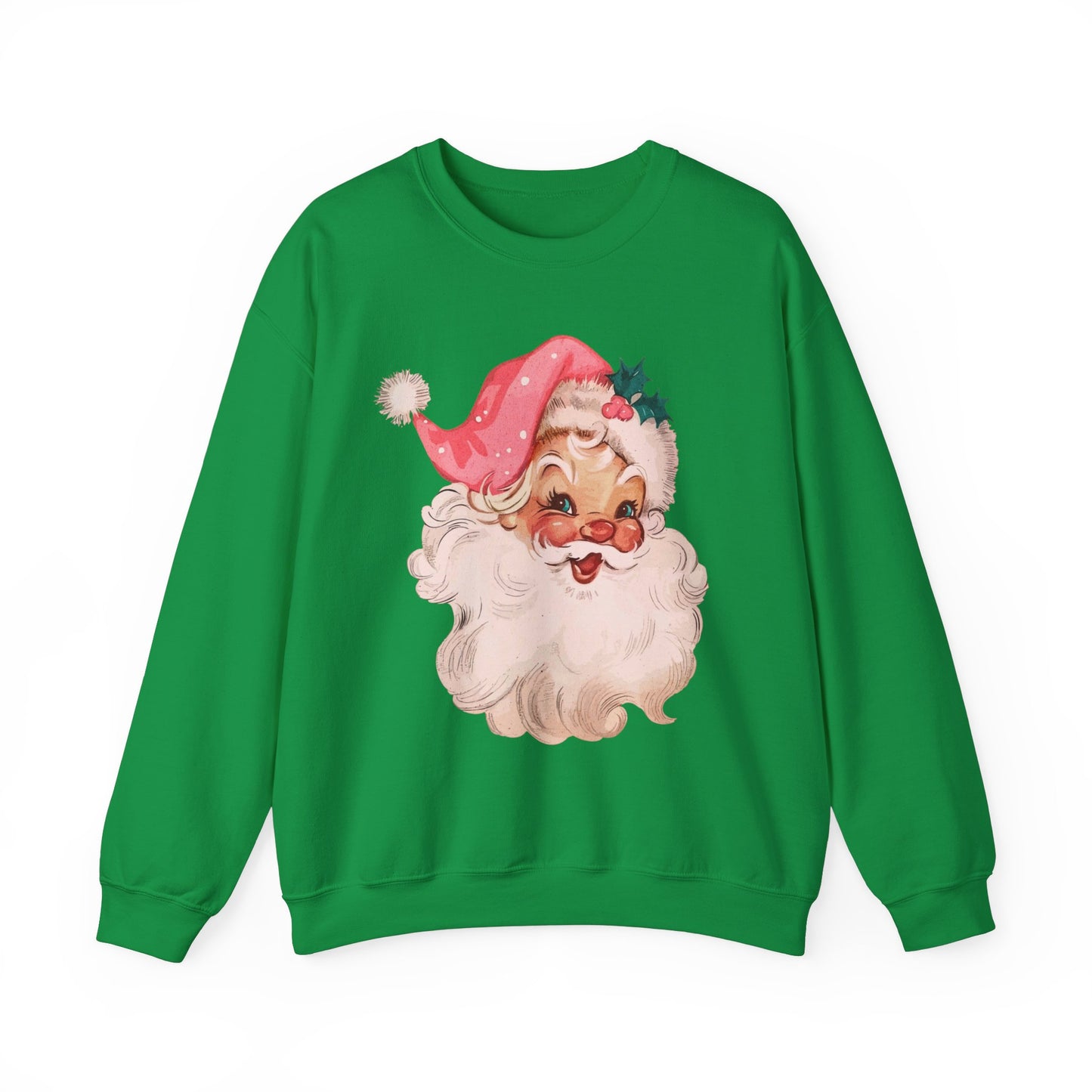 VINTAGE SANTA CHRISTMAS CREWNECK SWEATSHIRT