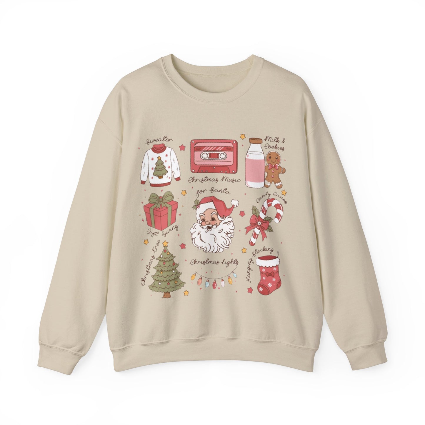 CHRISTMAS NECESSITIES CREWNECK SWEATSHIRT