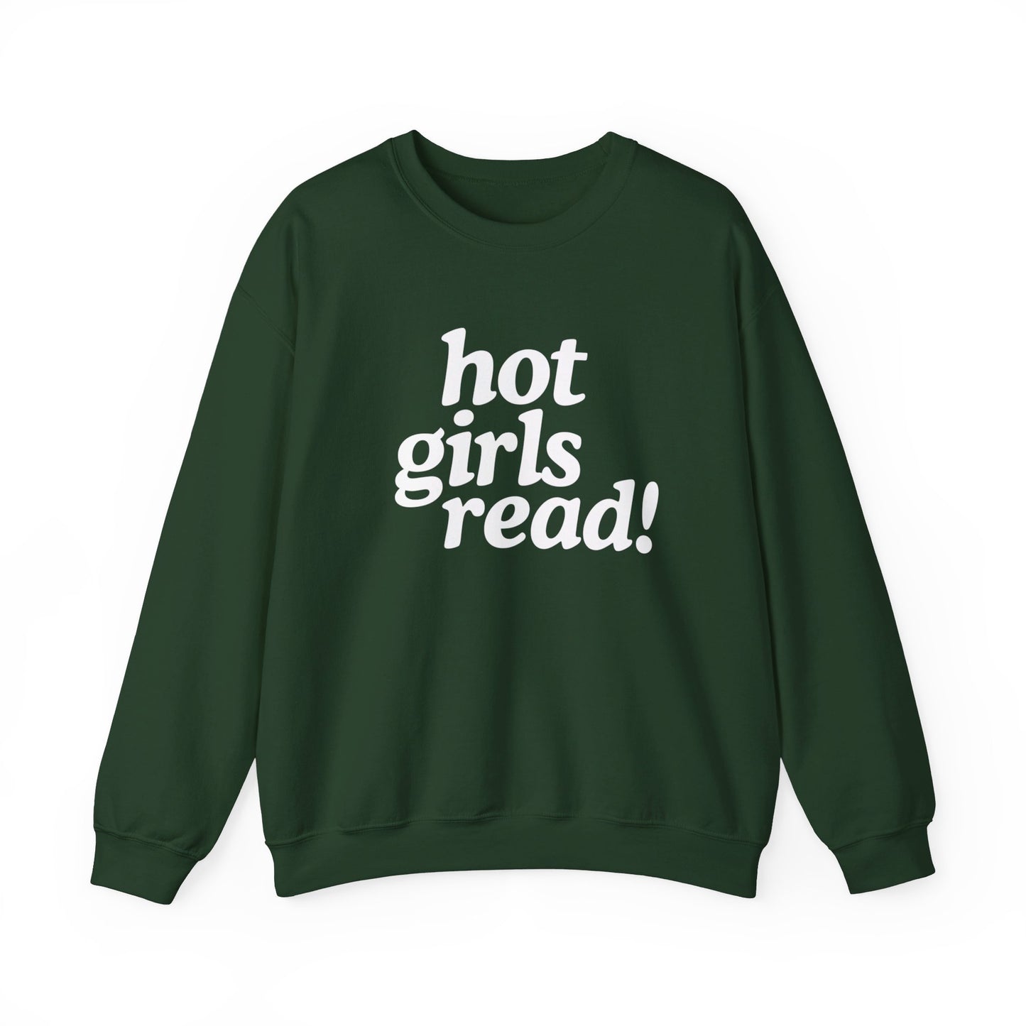 HOT GIRLS READ CREWNECK SWEATSHIRT