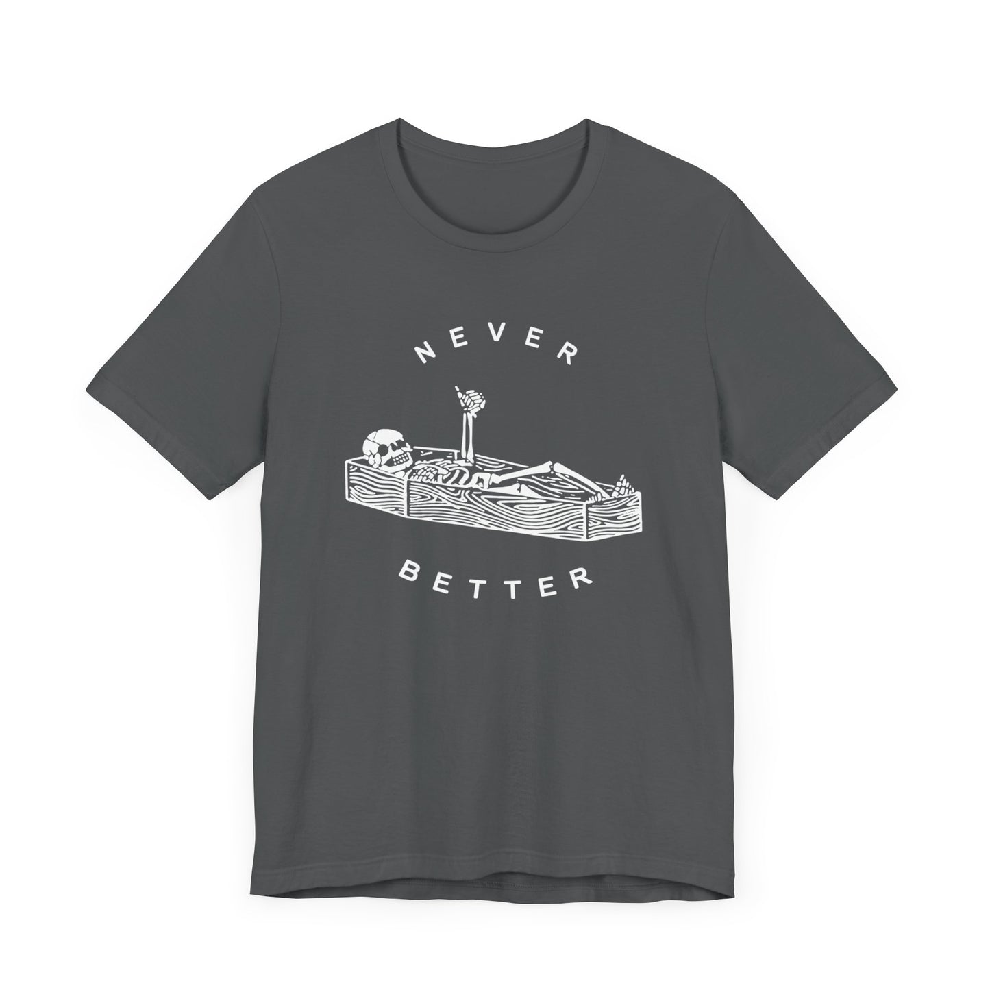 NEVER BETTER HALLOWEEN GRAPHIC TEE