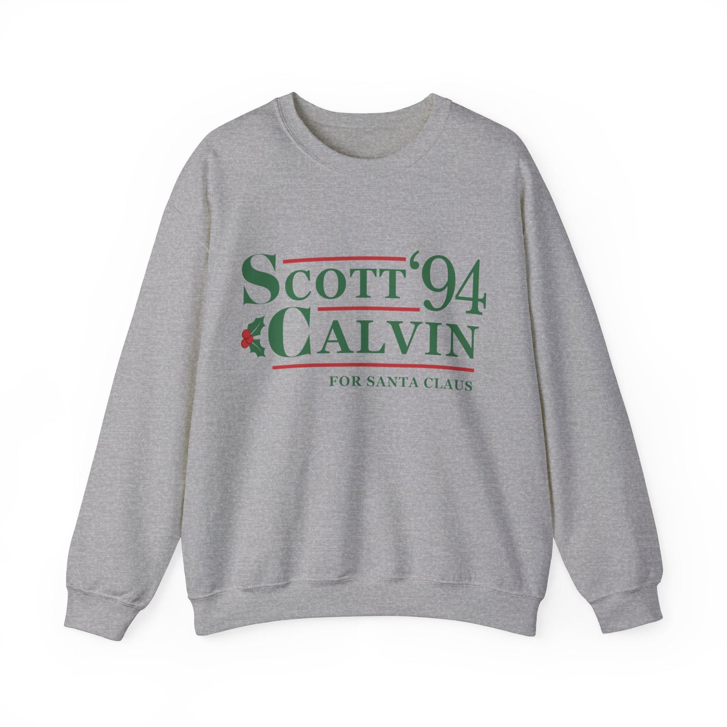 SCOTT CALVIN FOR SANTA CLAUSE CREWNECK SWEATSHIRT