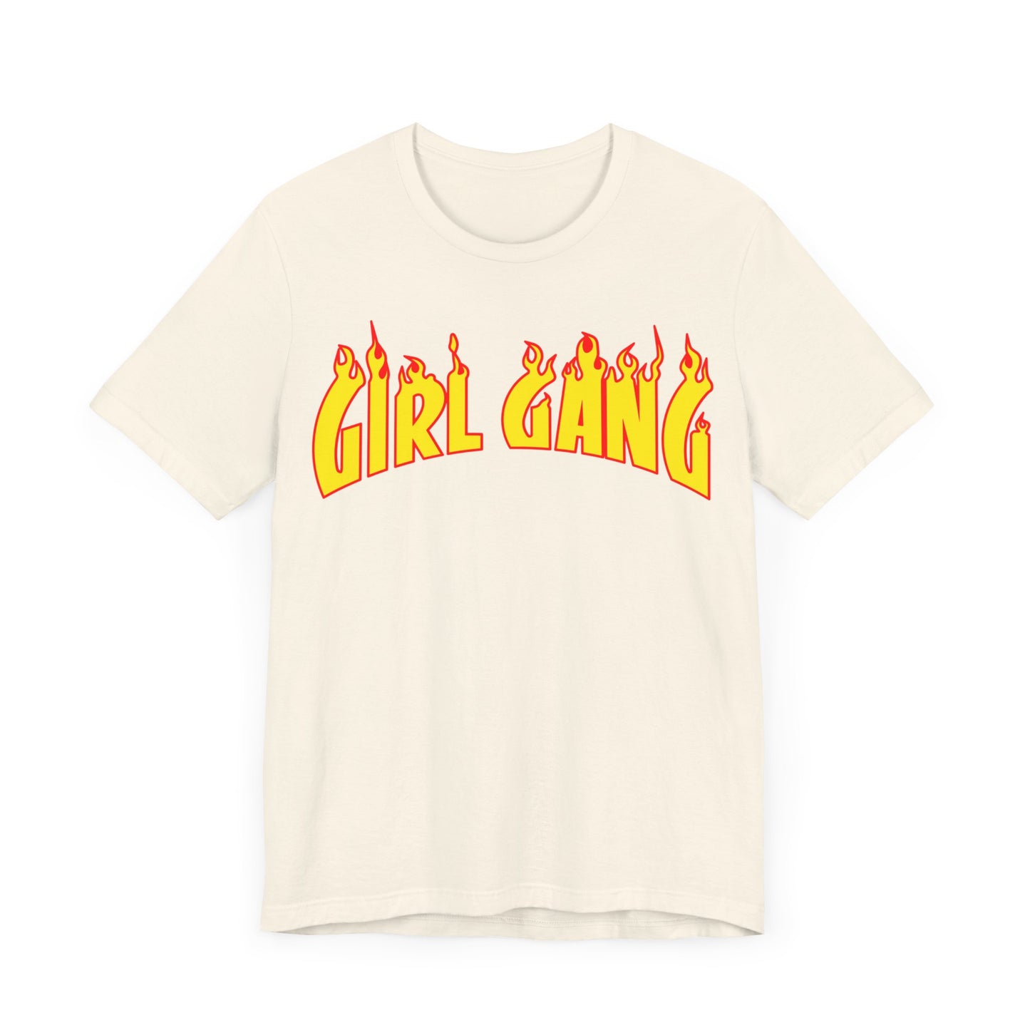 GIRL GANG FLAME GRAPHIC TEE