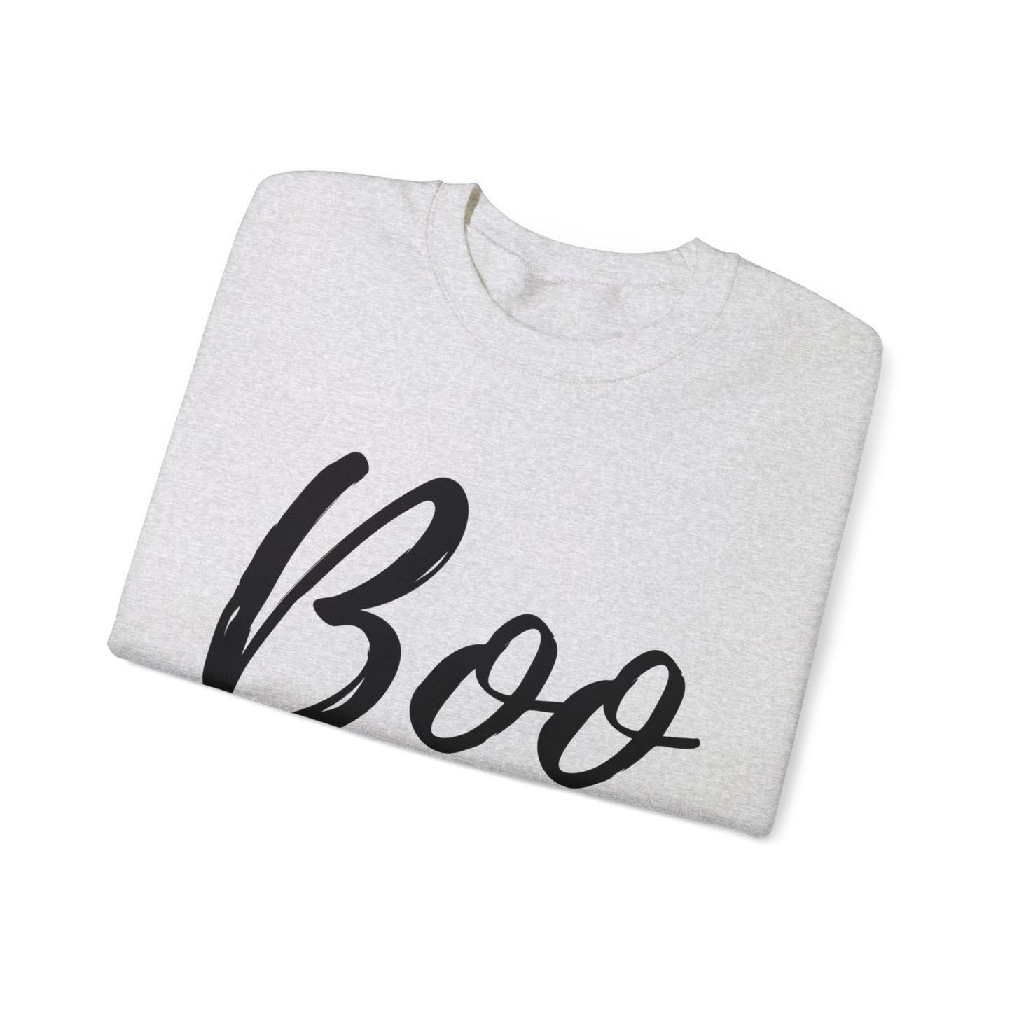 BOO HALLOWEEN CREWNECK SWEATSHIRT