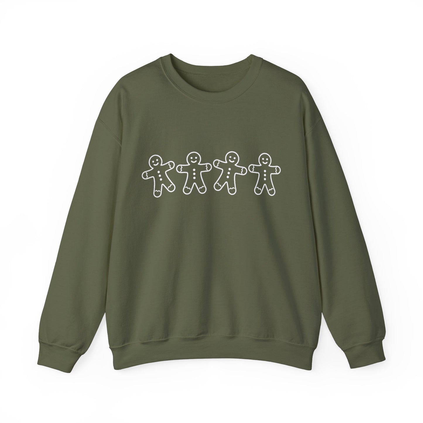 GINGERBREAD MEN CREWNECK SWEATSHIRT