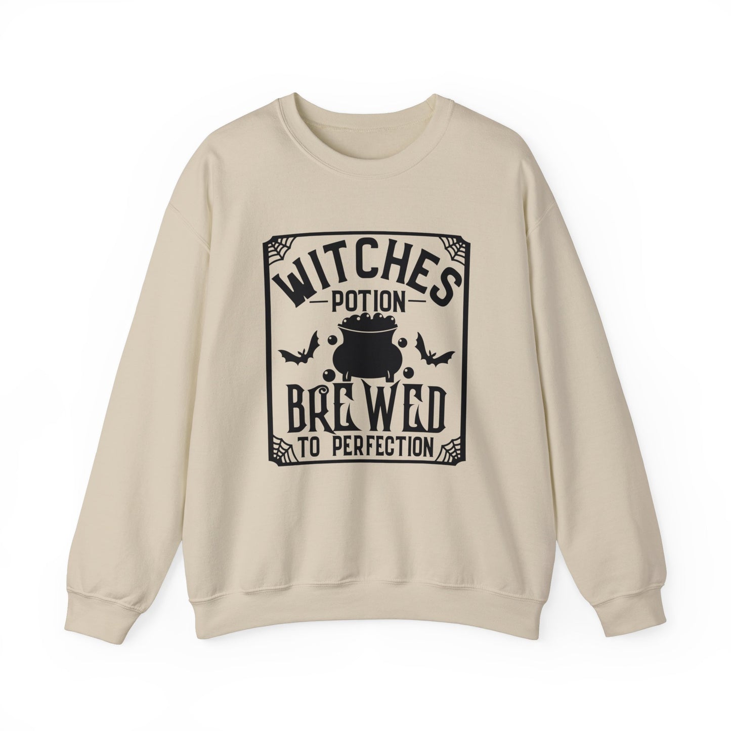 WITCHES BREW HALLOWEEN CREWNECK SWEATSHIRT