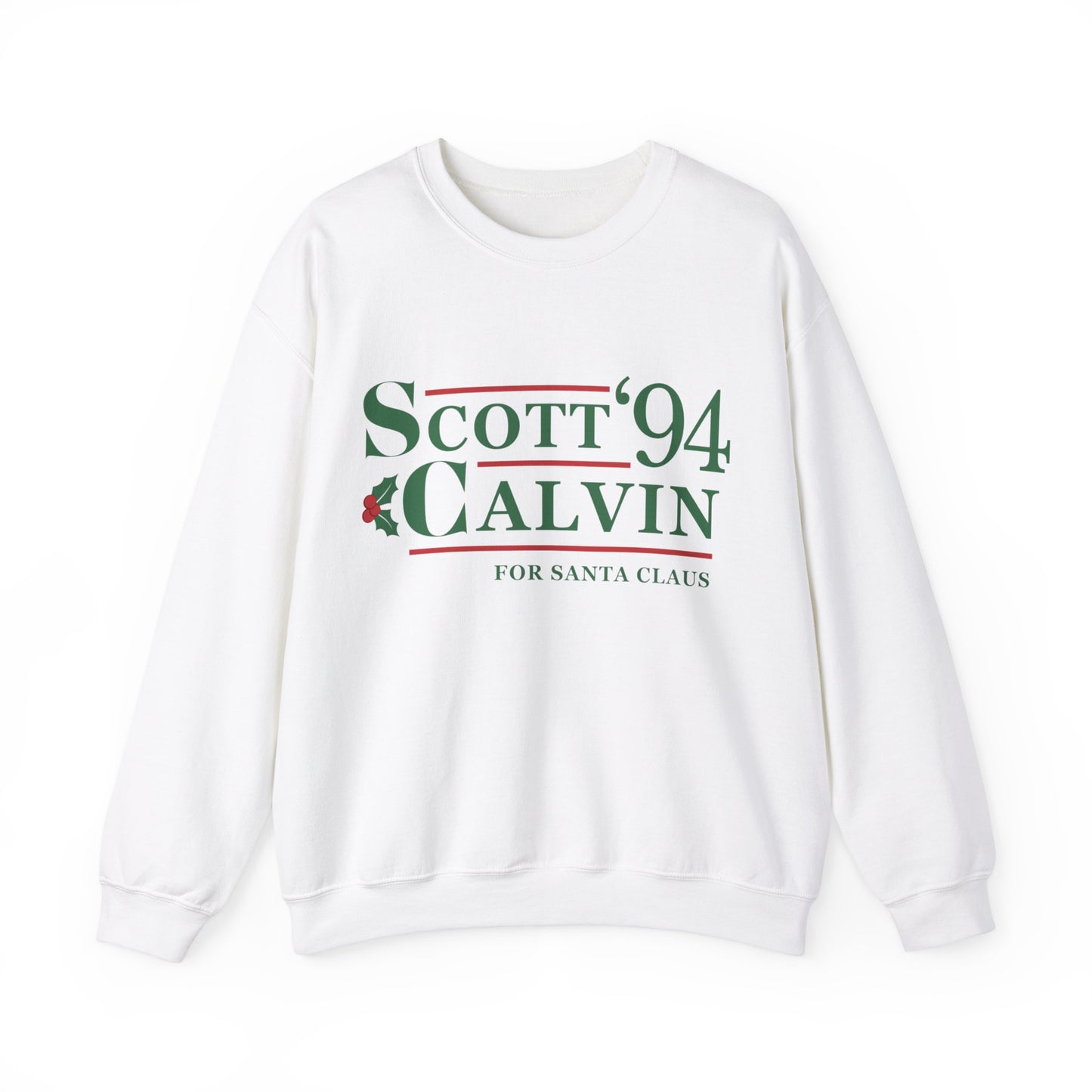 SCOTT CALVIN FOR SANTA CLAUSE CREWNECK SWEATSHIRT