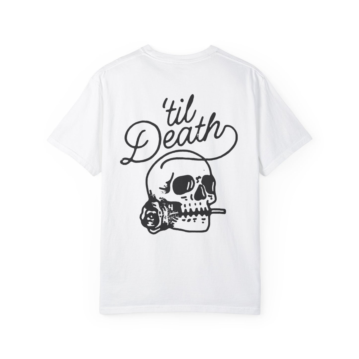 BRIDE ‘TIL DEATH COMFORT COLORS TSHIRT