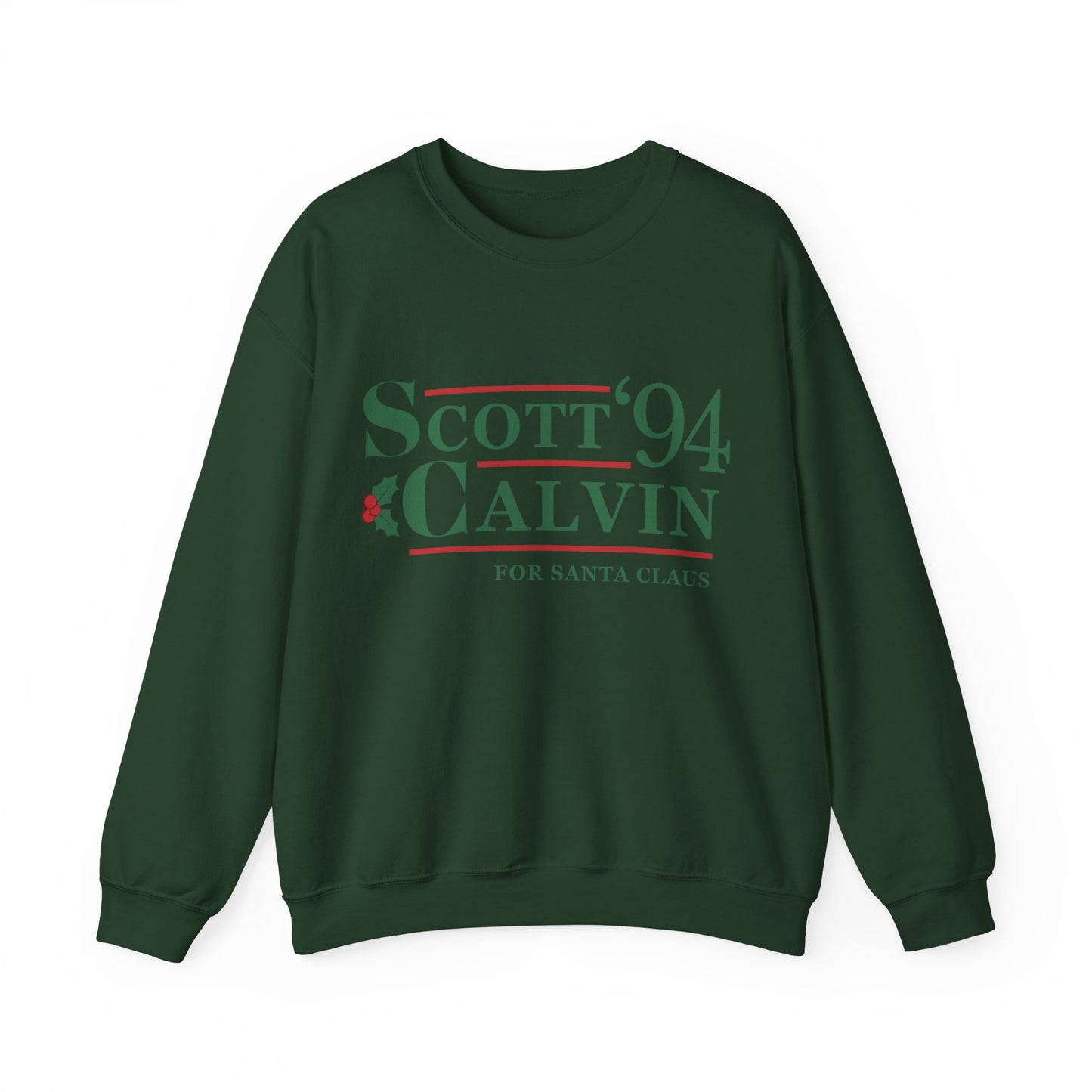 SCOTT CALVIN FOR SANTA CLAUSE CREWNECK SWEATSHIRT