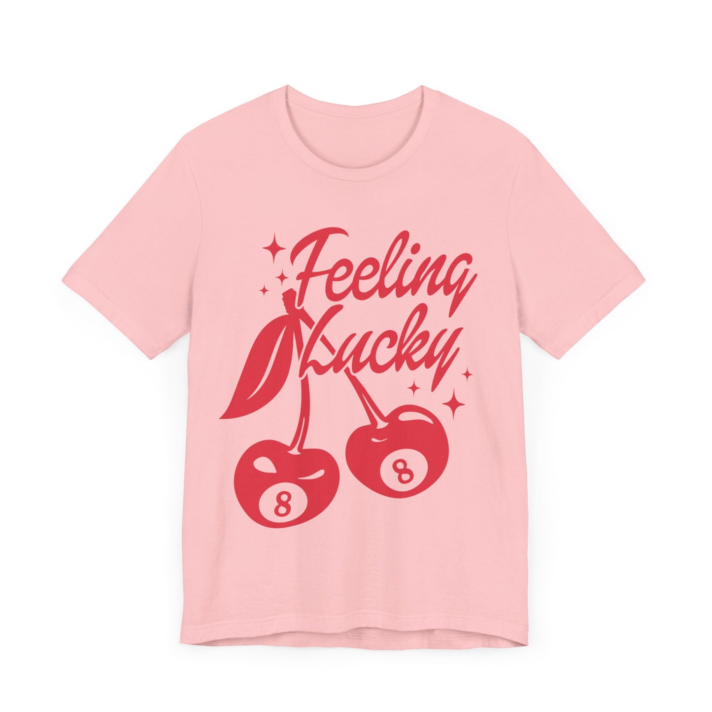 FEELING LUCKY CHERRY GRAPHIC TEE