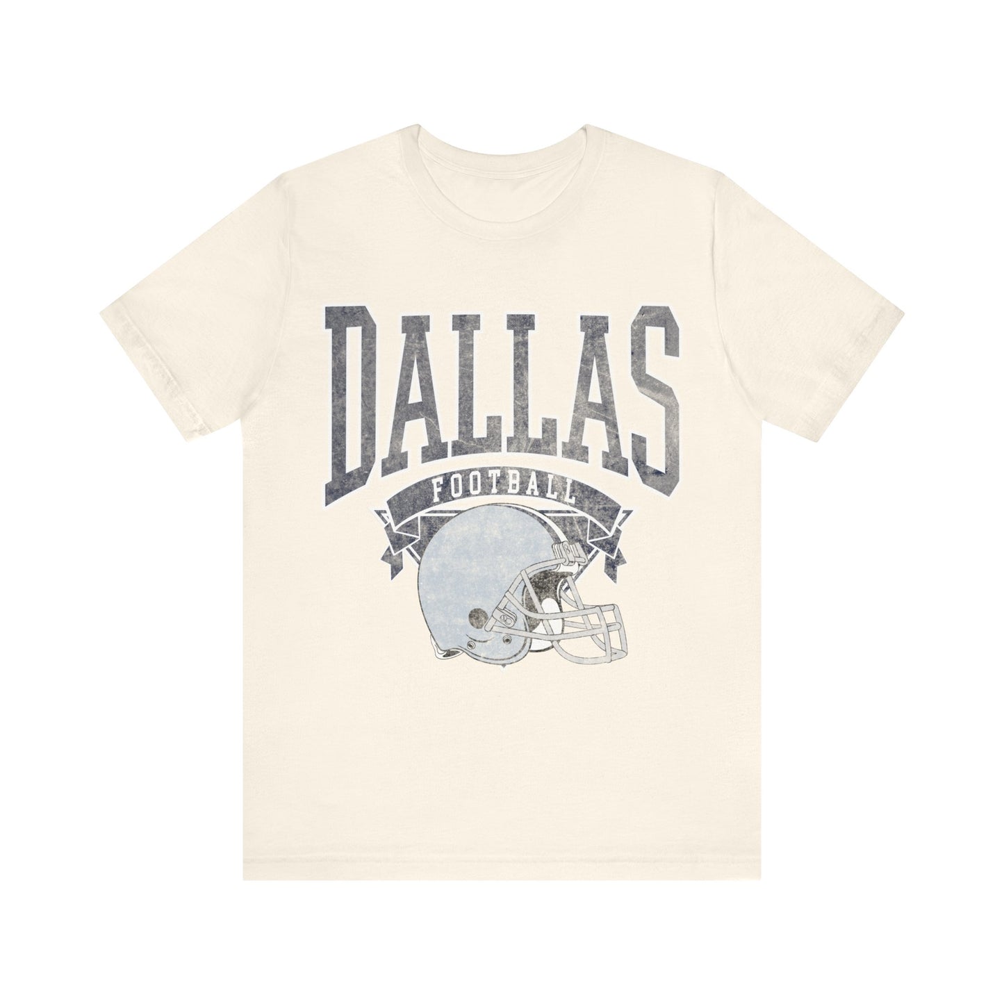 DISTRESSED DALLAS FOOTBALL GRAPHIC TEE