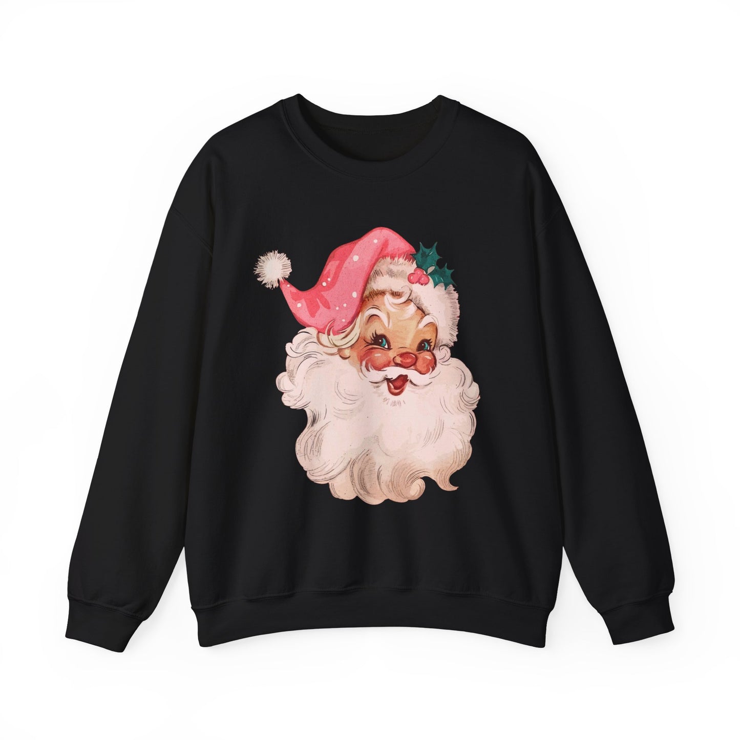 VINTAGE SANTA CHRISTMAS CREWNECK SWEATSHIRT