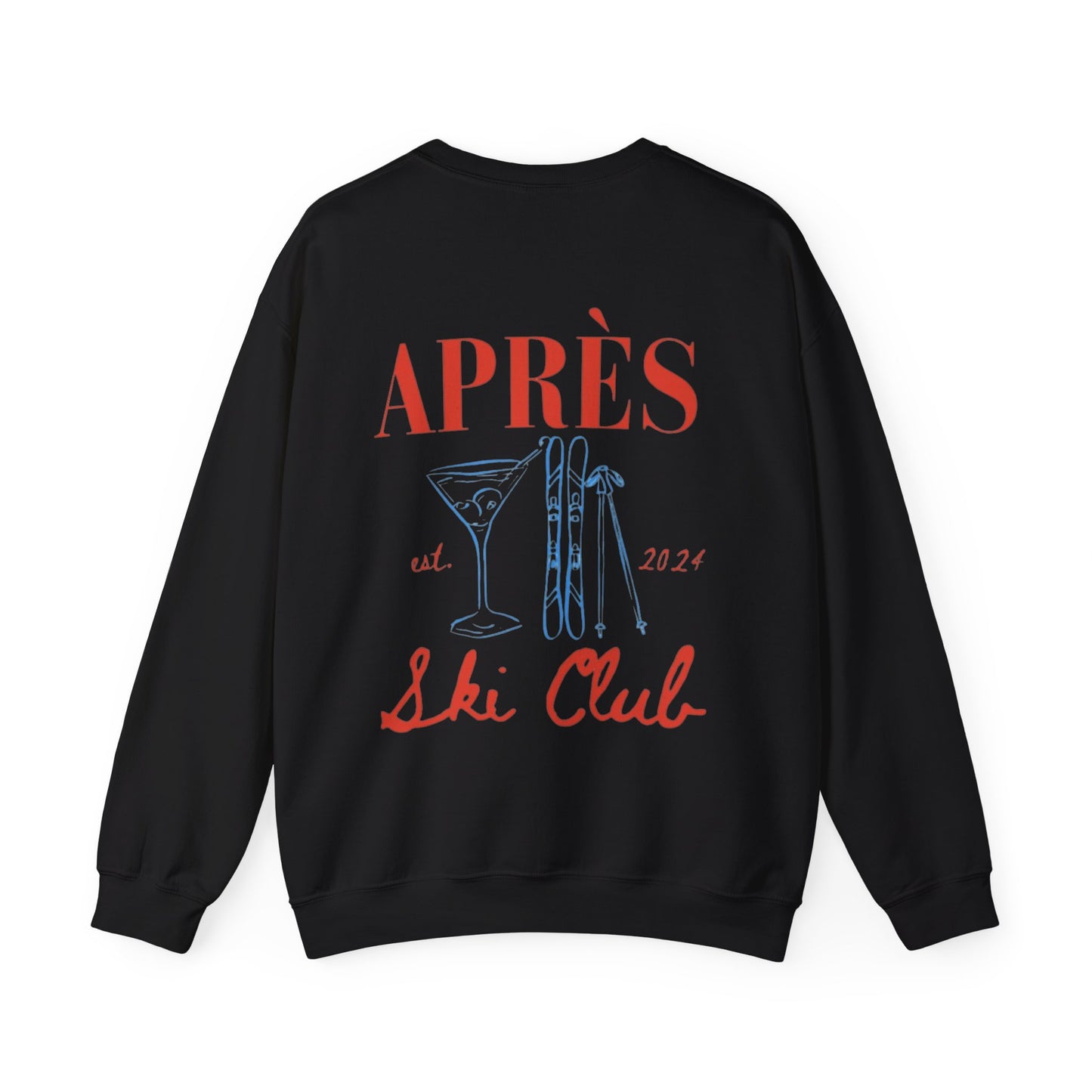 APRÉS SKI CLUB CREWNECK SWEATSHIRT