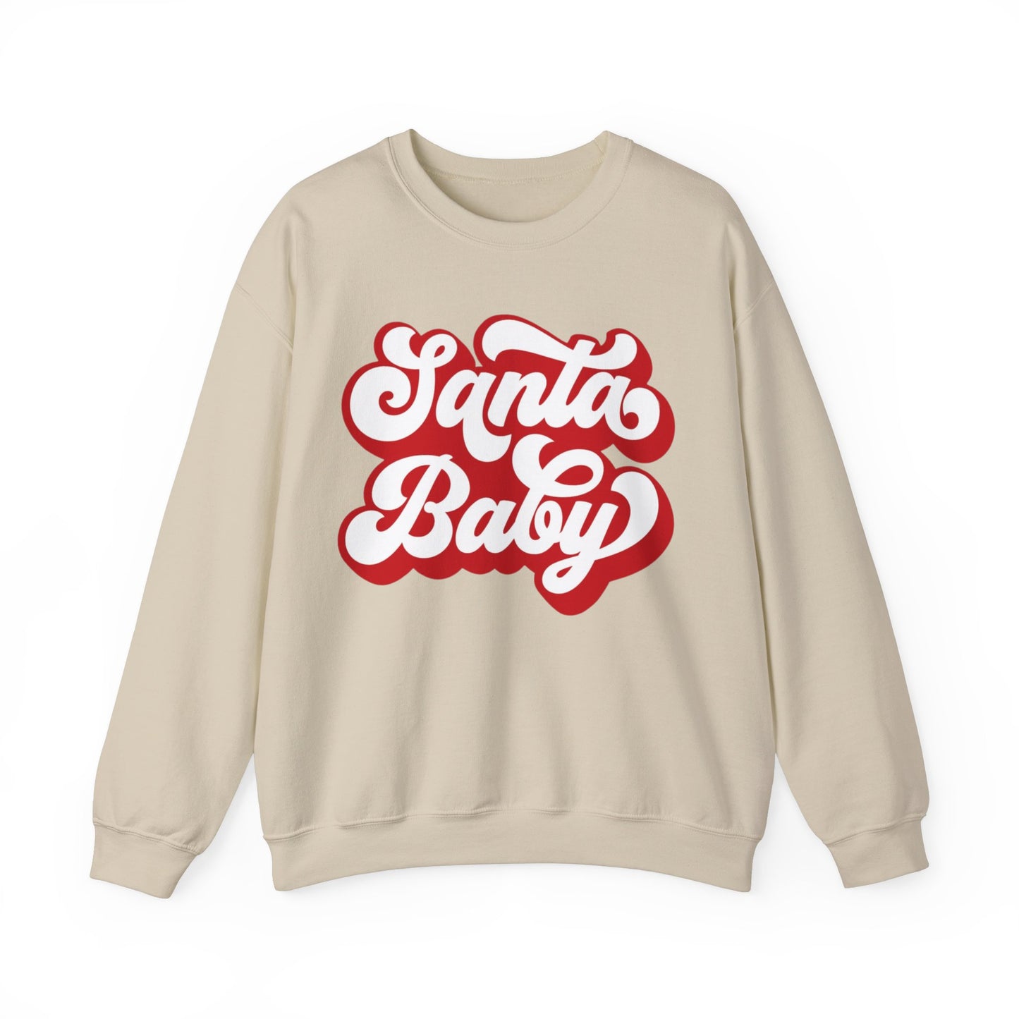 SANTA BABY CHRISTMAS CREWNECK