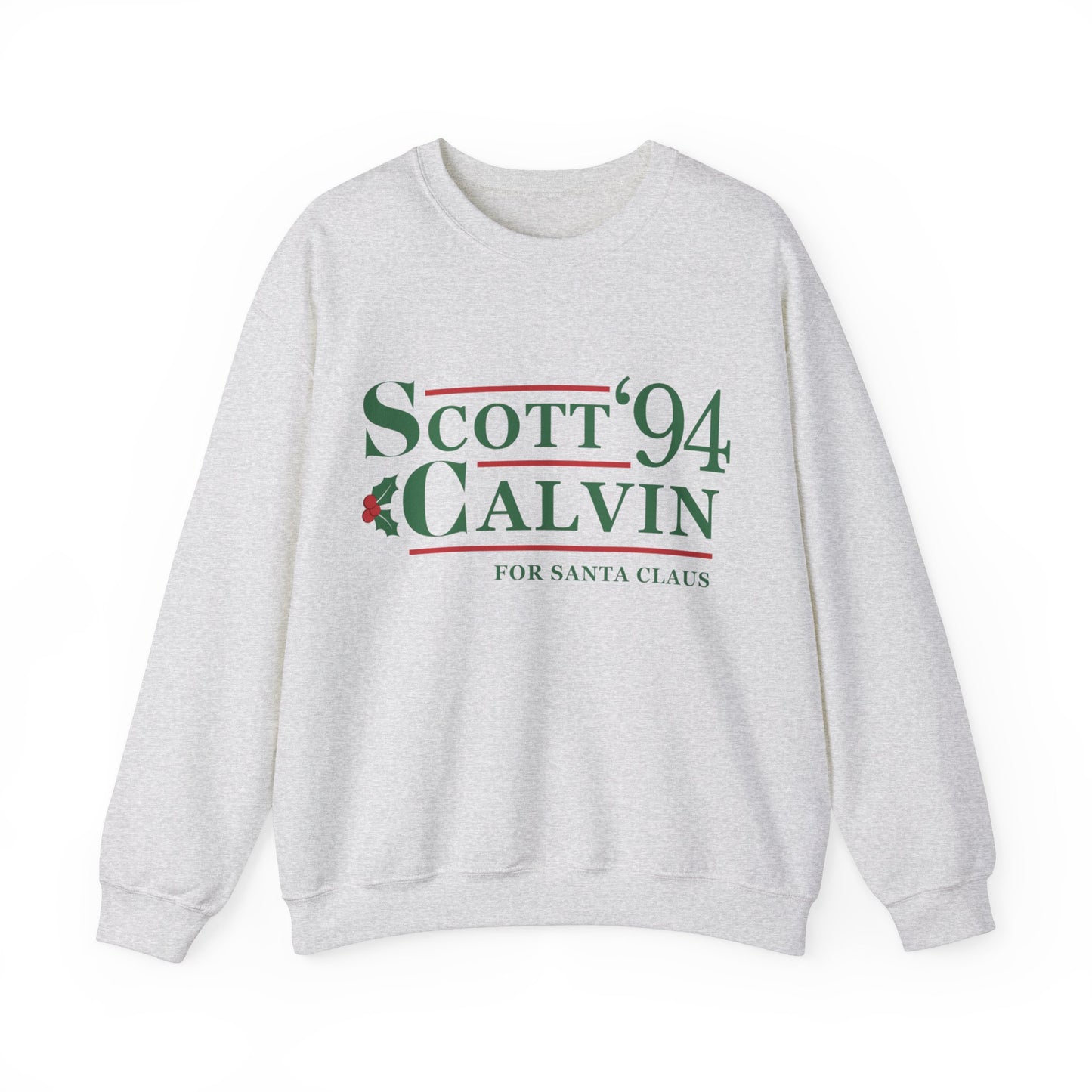 SCOTT CALVIN FOR SANTA CLAUSE CREWNECK SWEATSHIRT