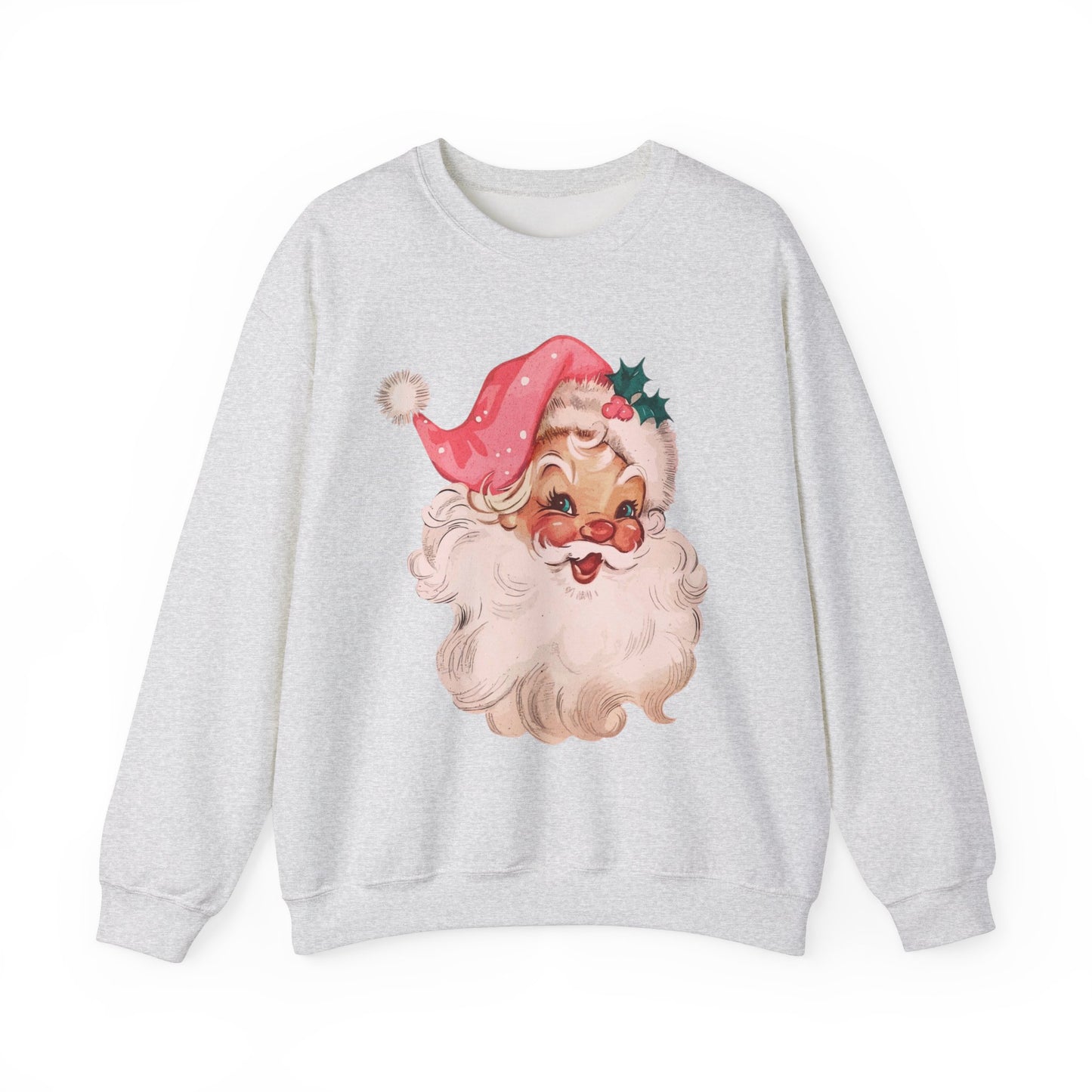 VINTAGE SANTA CHRISTMAS CREWNECK SWEATSHIRT