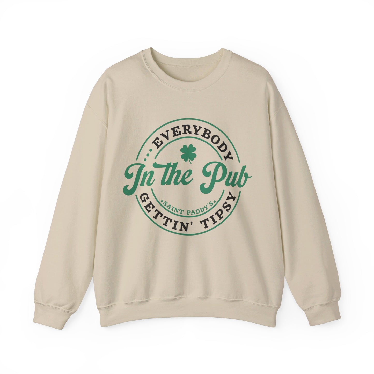 EVERYBODY IN THE PUB CREWNECK SWEATSHIRT