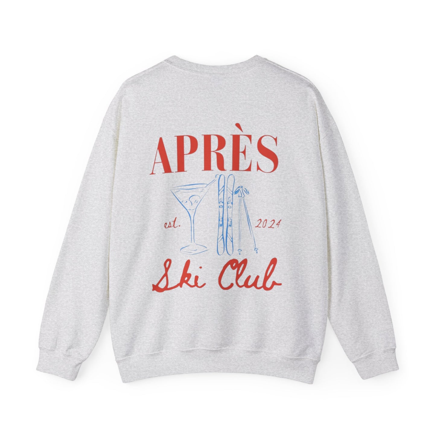 APRÉS SKI CLUB CREWNECK SWEATSHIRT