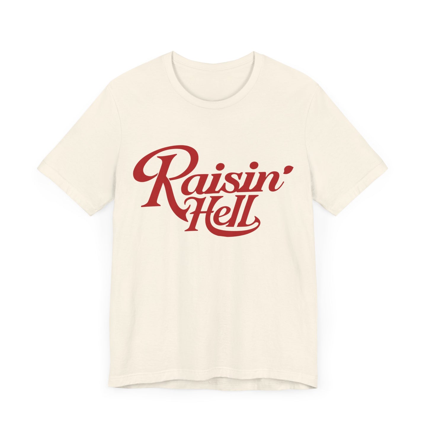 RAISIN HELL WESTERN GRAPHIC TEE