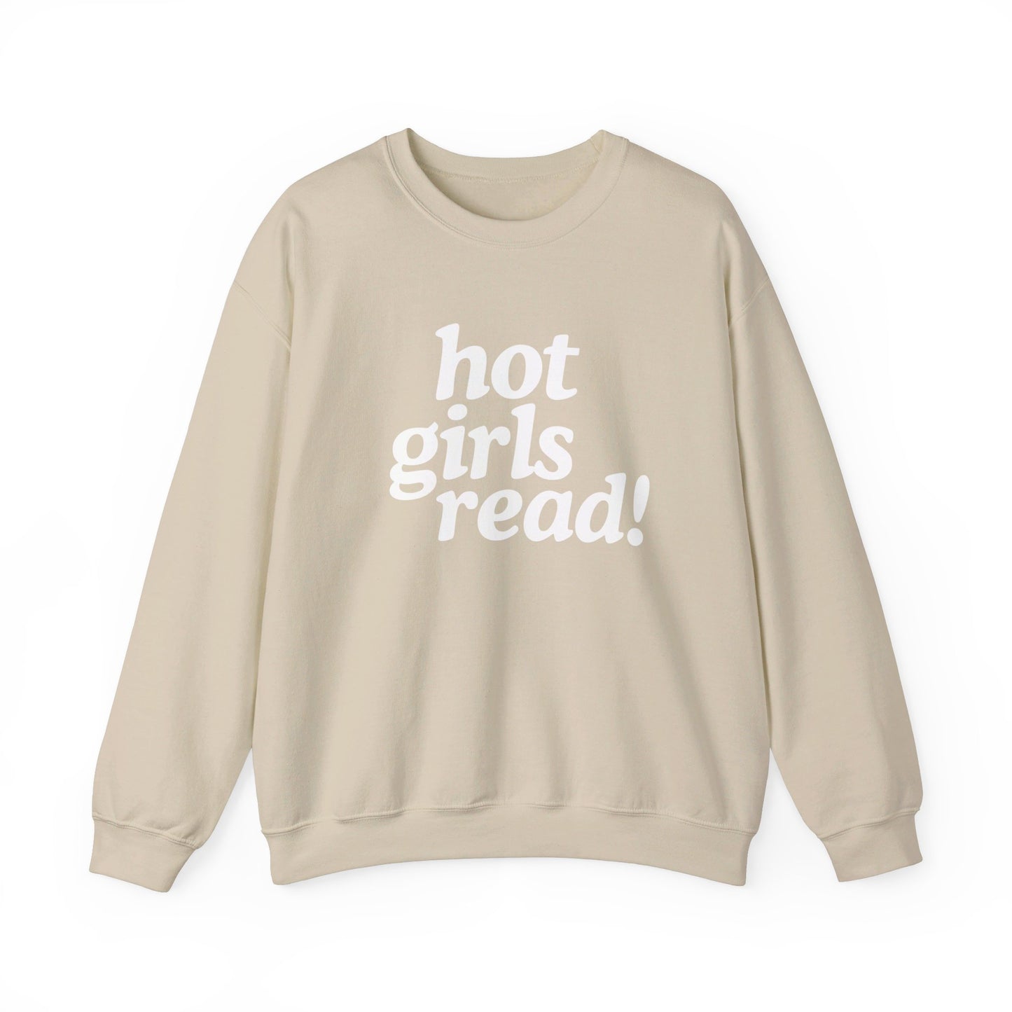 HOT GIRLS READ CREWNECK SWEATSHIRT