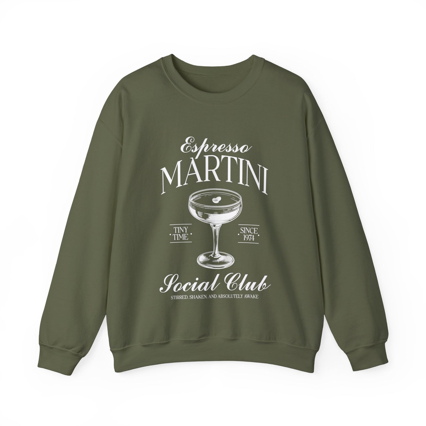 ESPRESSO MARTINI SOCIAL CLUB CREWNECK SWEATSHIRT