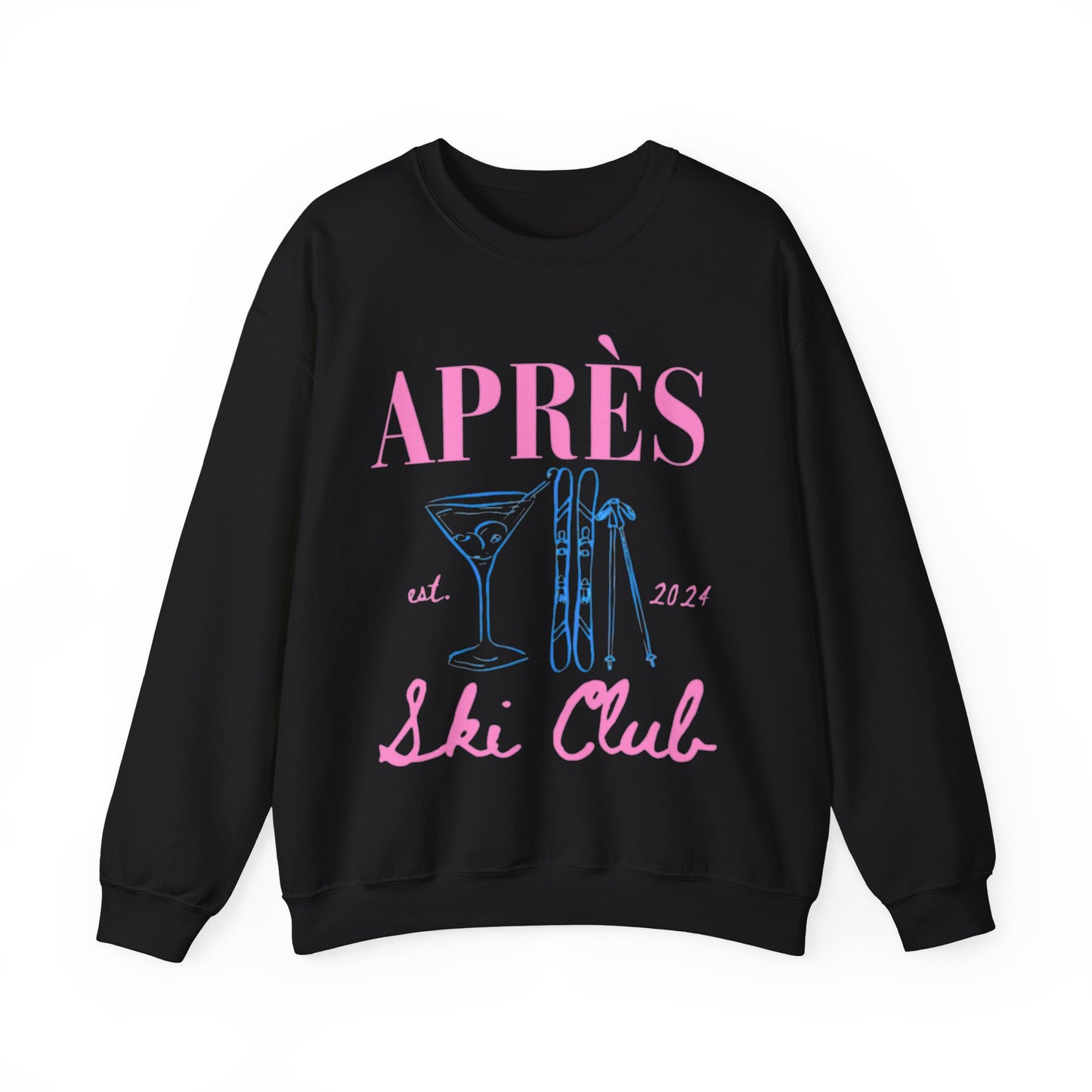 APRÉS SKI CLUB CREWNECK SWEATSHIRT