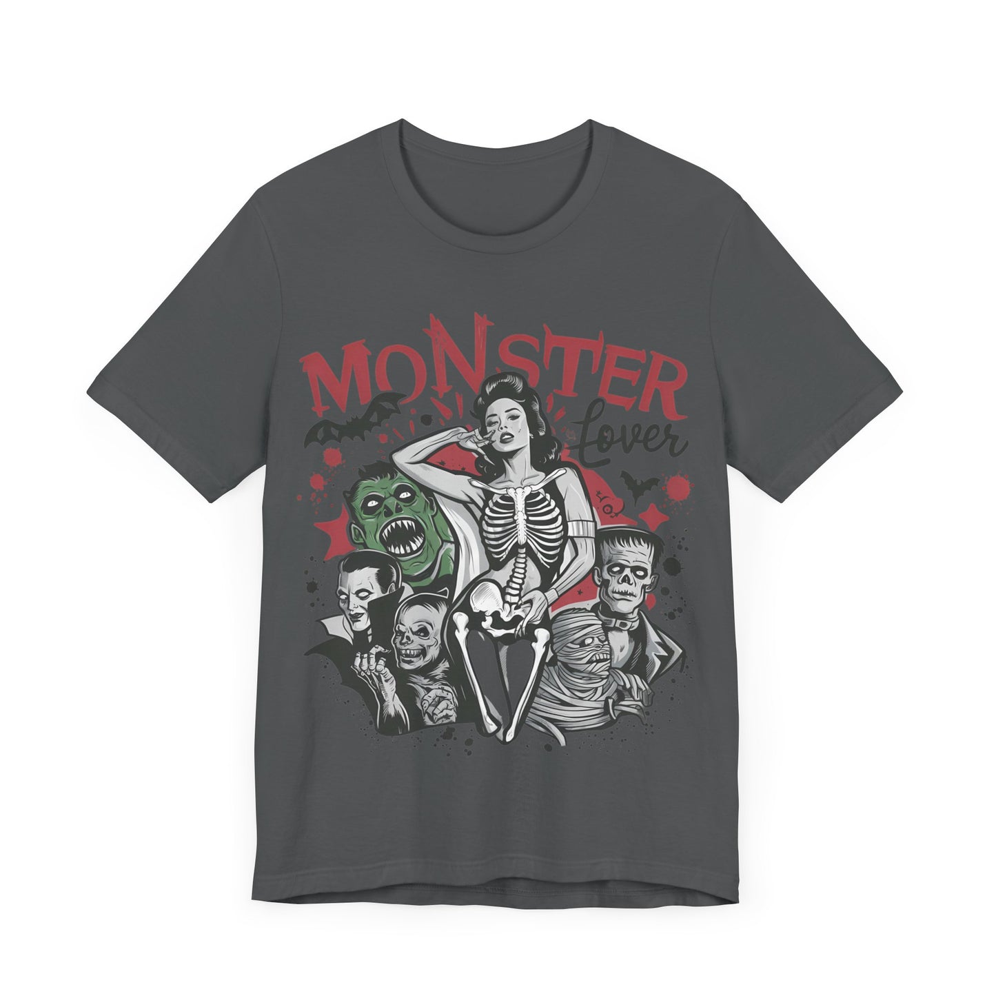 MONSTER LOVER HALLOWEEN GRAPHIC TEE