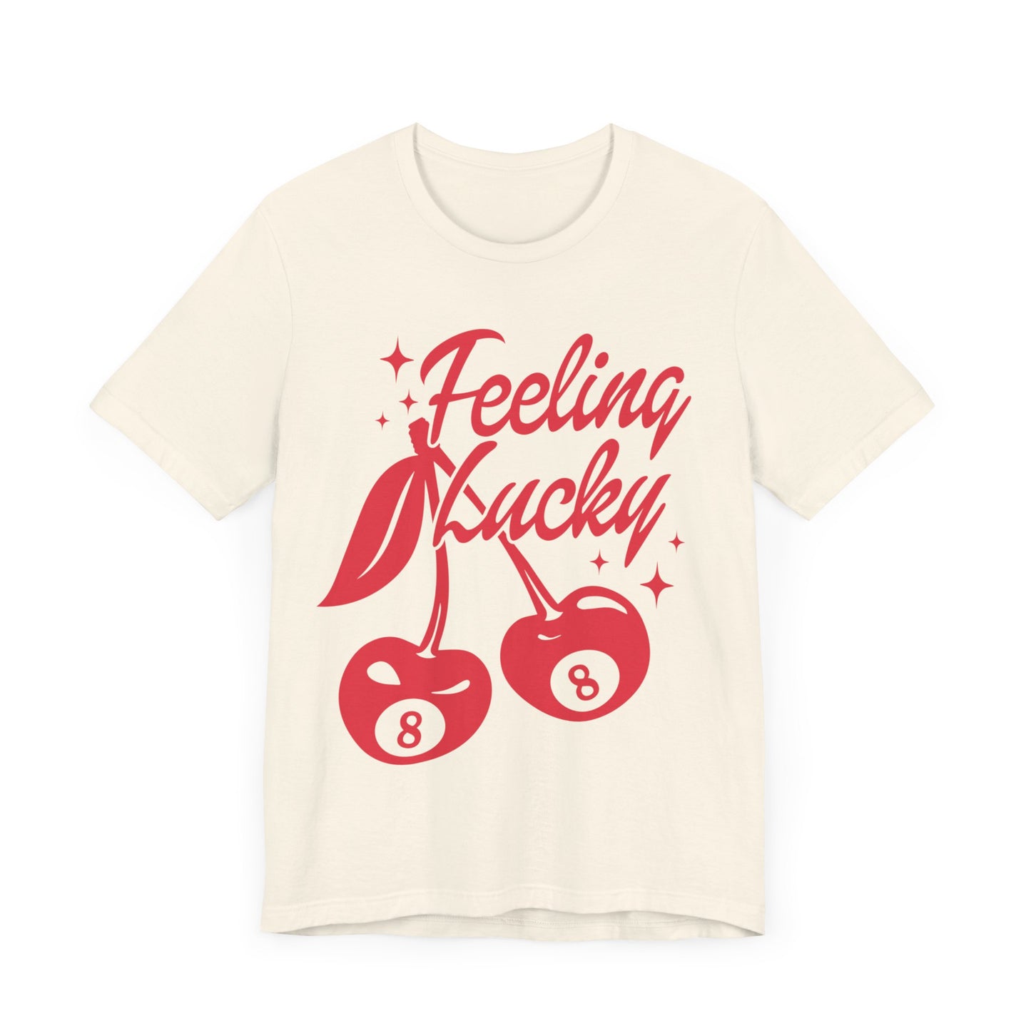 FEELING LUCKY CHERRY GRAPHIC TEE