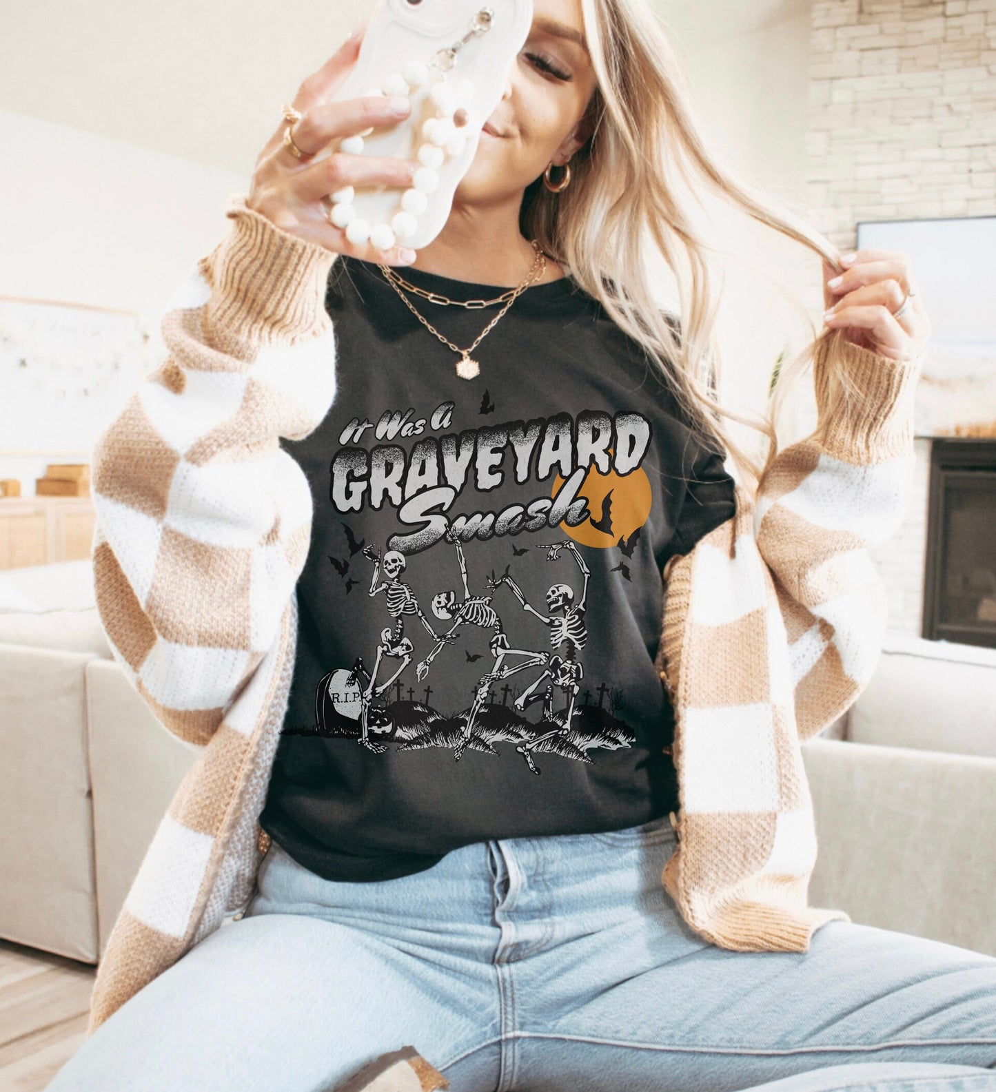 GRAVEYARD SMASH HALLOWEEN TEE