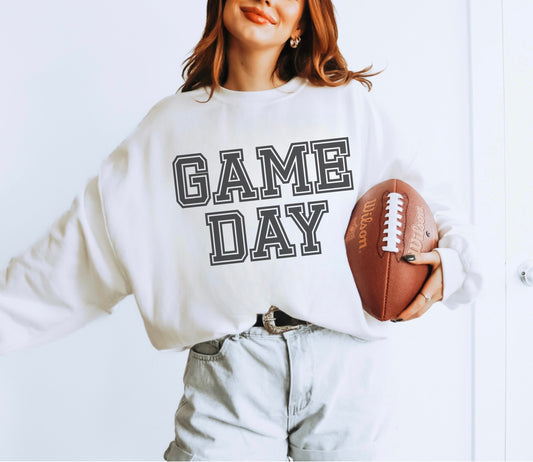 GAMEDAY FOOTBALL CREWNECK SWEATSHIRT