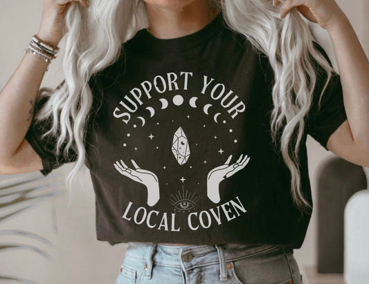 SUPPORT YOUR LOCAL COVEN GRAPHIC TEE