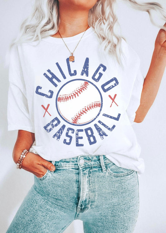 CHICAGO BASEBALL GRAPHIC TEE