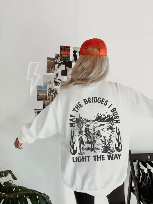 LIGHT THE WAY CREWNECK SWEATSHIRT