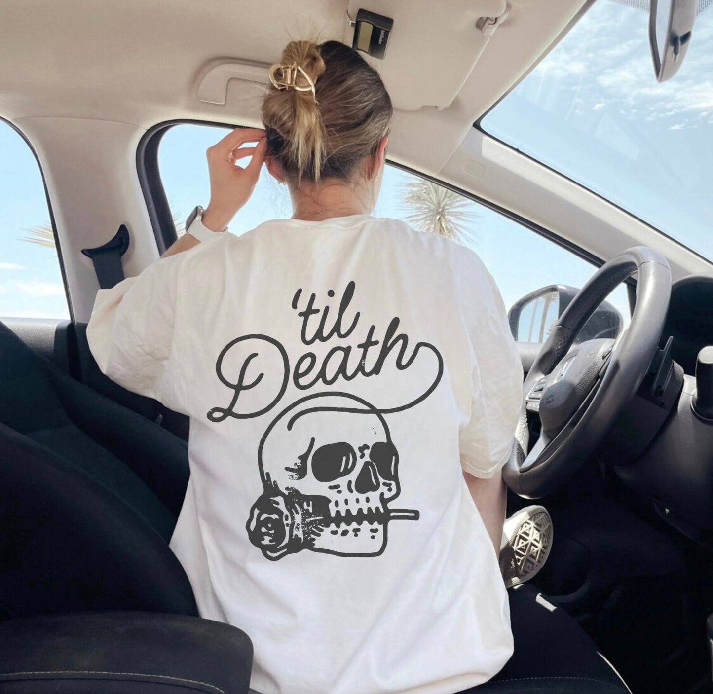 BRIDE ‘TIL DEATH COMFORT COLORS TSHIRT