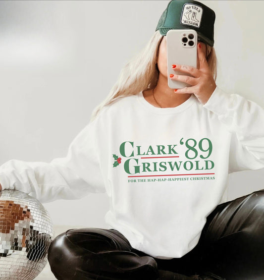 CLARK GRISWOLD CHRISTMAS CREWNECK SWEATSHIRT