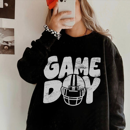 GAME DAY FOOTBALL CREWNECK SWEATSHIRT