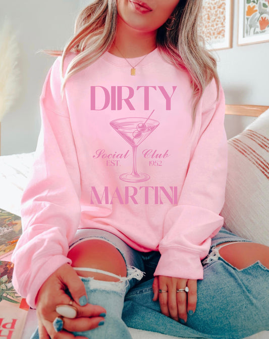 DIRTY MARTINI SOCIAL CLUB CREWNECK