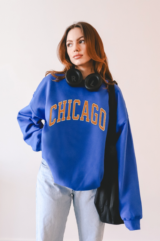 CHICAGO FOOTBALL CREWNECK SWEATSHIRT